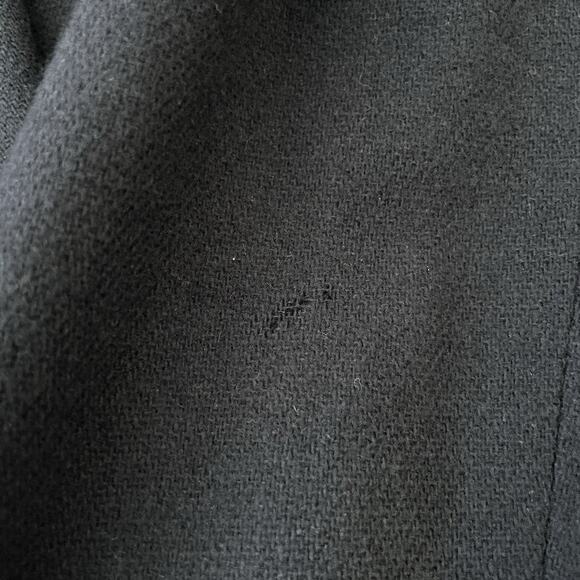 Wool Blazer‎ Navy Gold Crest Buttons 12 Double Breasted Ivy League Academia Ivy - Picture 8 of 13